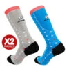 RYWAN CHAUSSETTES CERISE 1 RYWAN CHAUSSETTES CERISE -Ross Ski Negozio chaussettes cerise