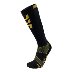 UYN CHAUSSETTES MAN SKI EVO RACE SOCKS BLACK/YELLOW
