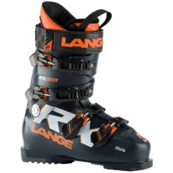 LANGE CHAUSSURES DE SKI RX 120 BLACK BLUE/ORANGE