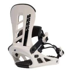 K2 FIXATIONS DE SNOWBOARD SONIC OFF WHITE -Ross Ski Negozio fixations de snowboard sonic off white 2