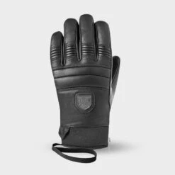 RACER GANTS LEATHER BLACK