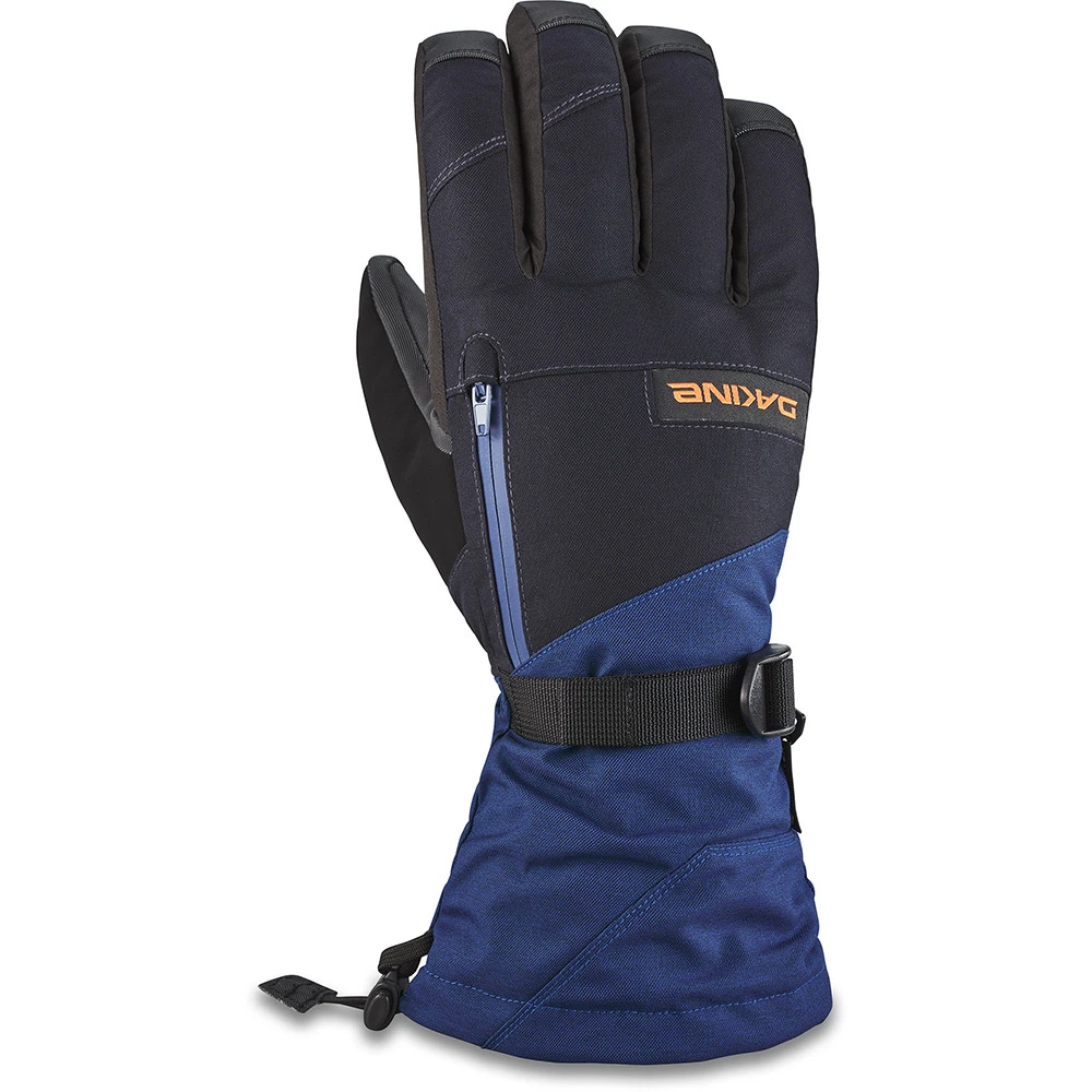 DAKINE GANTS LEATHER TITAN GORE-TEX GLOVE BLUE 3 DAKINE GANTS LEATHER TITAN GORE-TEX GLOVE BLUE