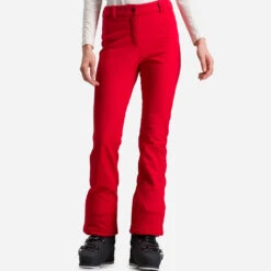 ROSSIGNOL PANTALON DE SKI W SKI SOFTSHELL PANT SPORTS RED