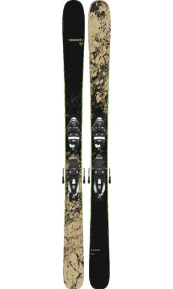 ROSSIGNOL SKI BLACKOPS SENDER + FIXATIONS NX 12 KONECT GW B120 BLACK