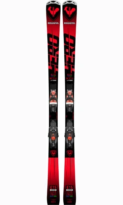ROSSIGNOL SKI HERO ELITE MT TI C.A.M + FIXATIONS SPX 12 K GW B80 BLK HOT RED
