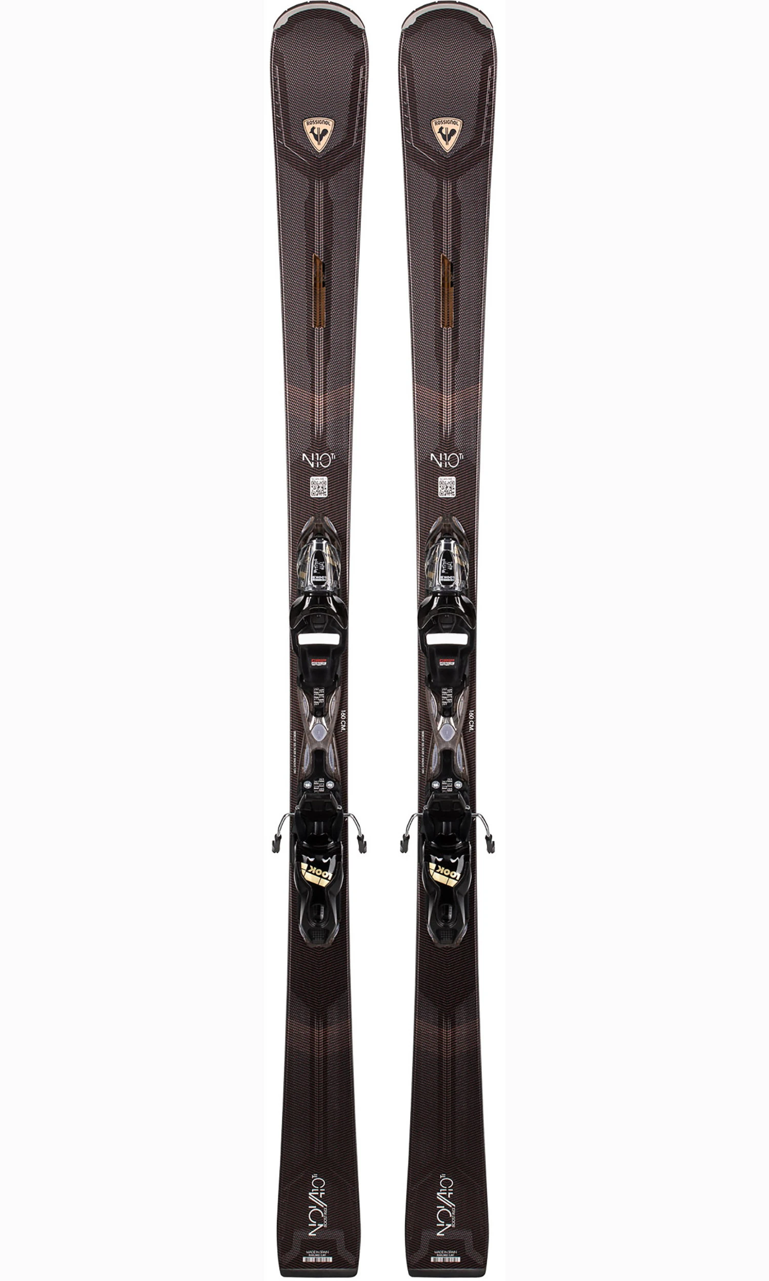 ROSSIGNOL SKI NOVA 10 TI + FIXATIONS XPRESS W 11 GW B83 BLACK/GOLD 3 ROSSIGNOL SKI NOVA 10 TI + FIXATIONS XPRESS W 11 GW B83 BLACK/GOLD