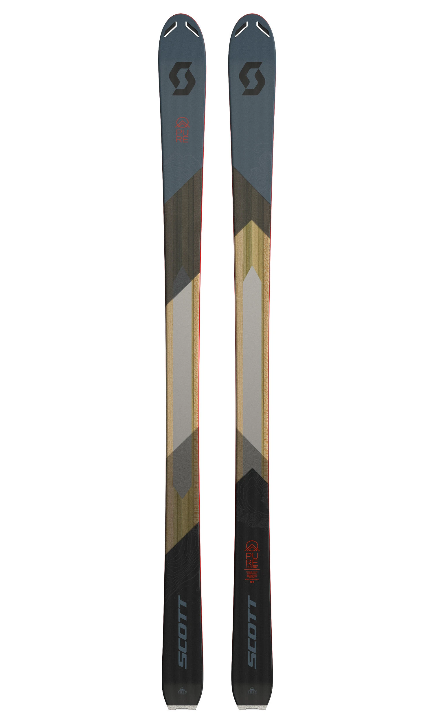 SCOTT SKI PURE FREE 90 TI 3 SCOTT SKI PURE FREE 90 TI