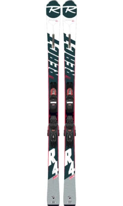 ROSSIGNOL SKI REACT R4 SPORT CA + FIXATIONS XPRESS 11 GW B83 BK/RED