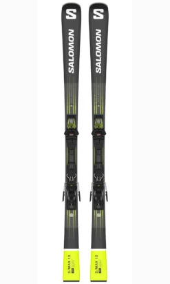 SALOMON SKI S/MAX 10 + FIXATIONS M11 GW BLACK L80