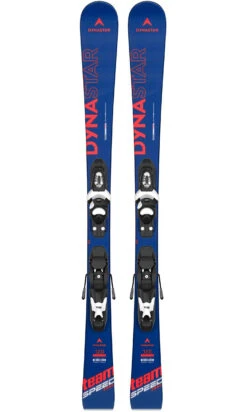 DYNASTAR SKI TEAM SPEEDZONE + FIXATIONS KID-X 4 B76 BLACK/WHITE