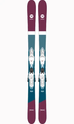 ROSSIGNOL SKI TRIXIE + FIXATIONS XPRESS W 10 B83 WHITE/SPARKLE