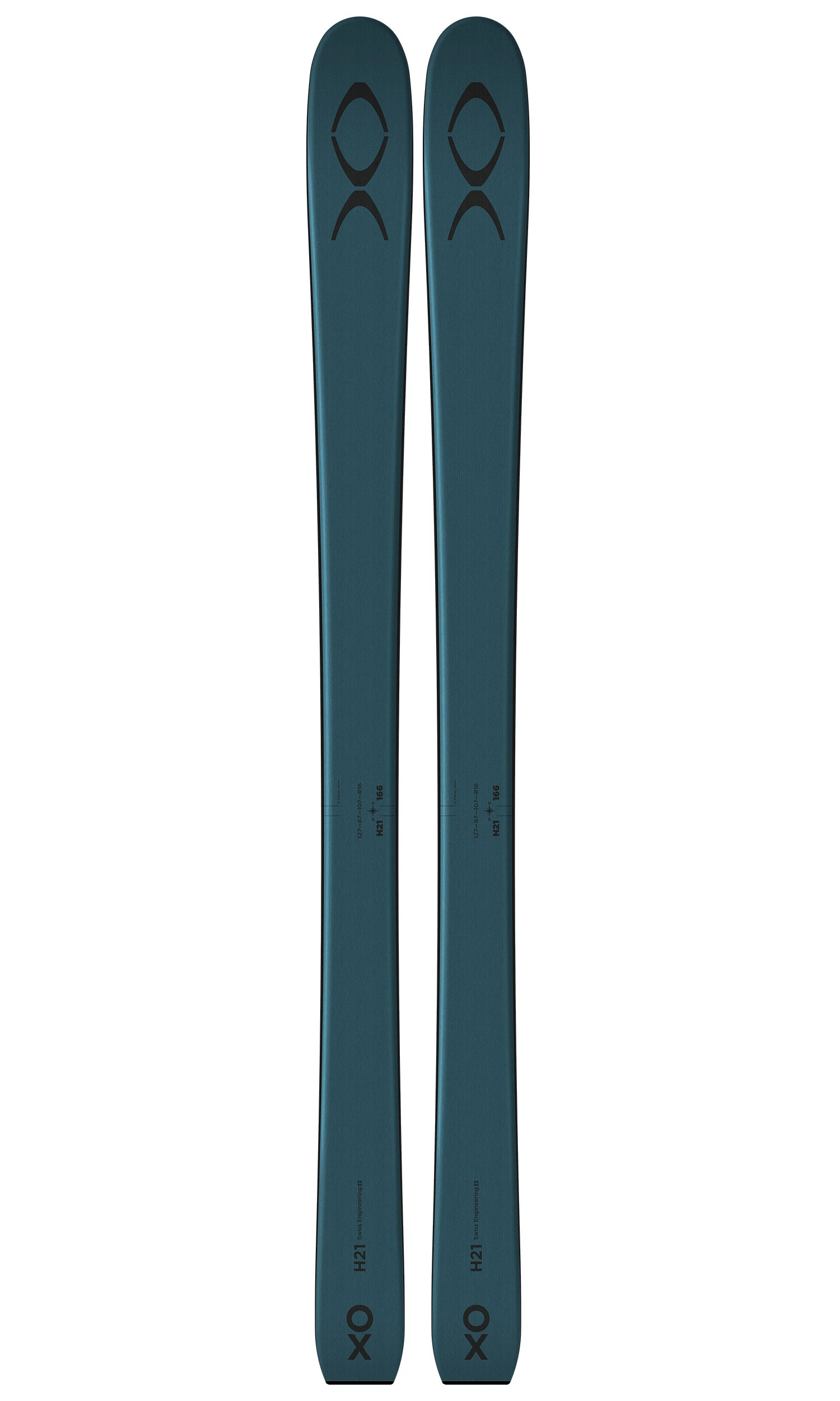 XO SKI XO H21 OLD TEAL BLUE 3 XO SKI XO H21 OLD TEAL BLUE