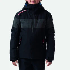 ROSSIGNOL VESTE DE SKI BOY PADDED JKT BLACK