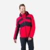 ROSSIGNOL VESTE DE SKI REACT MERINO JKT SPORT RED -Ross Ski Negozio veste de ski react merino jkt sport red
