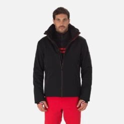 ROSSIGNOL VESTE DE SKI SOFTSHELL FLAT JKT BLACK