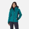 ROSSIGNOL VESTE DE SKI W DEPART JKT DARK EMERALD -Ross Ski Negozio veste de ski w depart jkt dark emerald