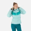 ROSSIGNOL VESTE DE SKI W SIGNATURE DOWN JKT AQUA -Ross Ski Negozio veste de ski w signature down jkt aqua