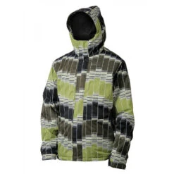 PROTEST VESTE DE SKI WORSTON JR GREEN CAMO